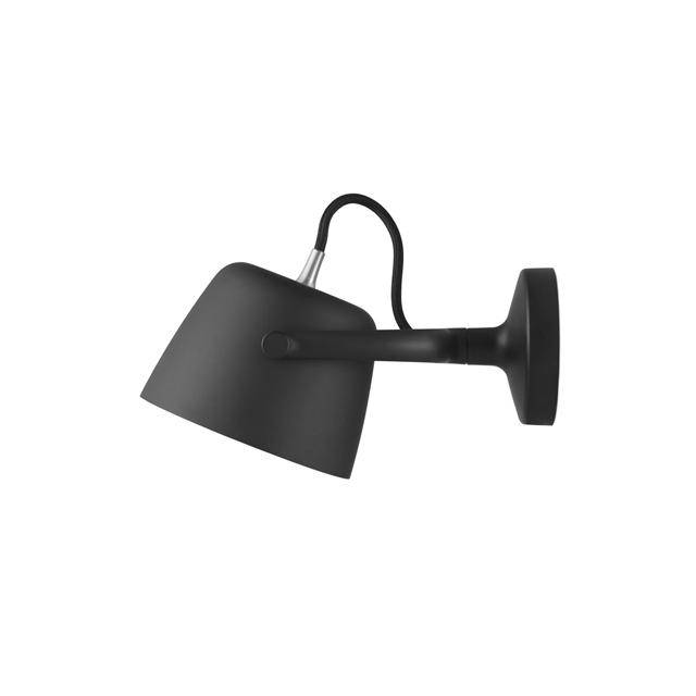 Normann Copenhagen Tub Væglampe Sort