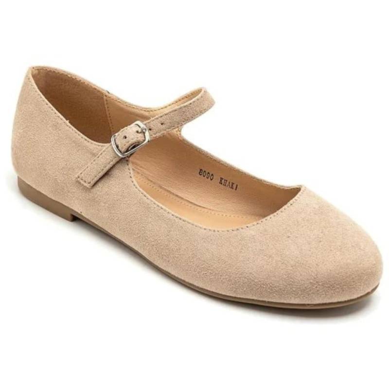 Sisse Dame Ballerinasko 8090 - Kaki - Shoes