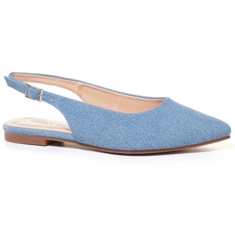 Isa Dame Sko 8193 - Blue - Shoes