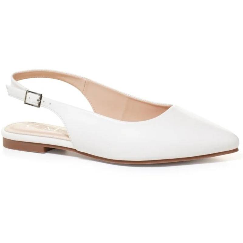 Isa Dame Sko 8193 - White - Shoes