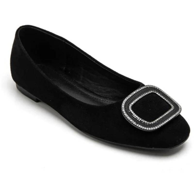 Vigga Dame Ballerinasko 5500 - Black - Shoes