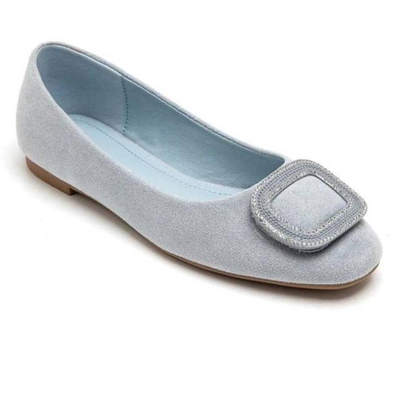 Vigga Dame Ballerinasko 5500 - Blue - Shoes