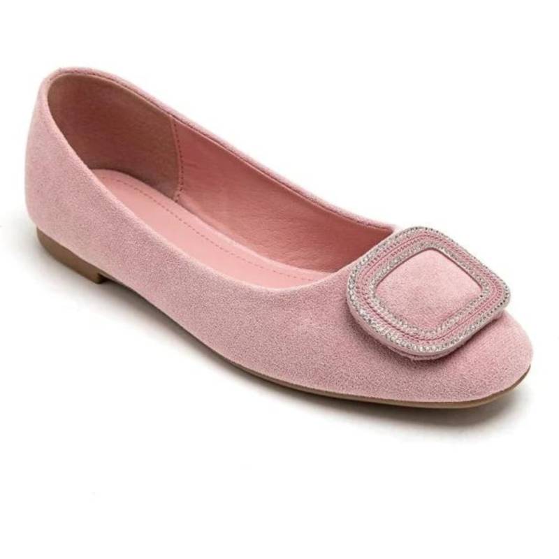 Vigga Dame Ballerinasko 5500 - Pink - Shoes