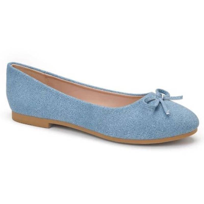 Erika Dame Ballerinasko 8188 - Blue - Shoes