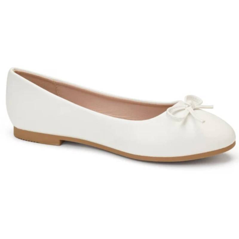 Erika Dame Ballerinasko 8188 - White - Shoes