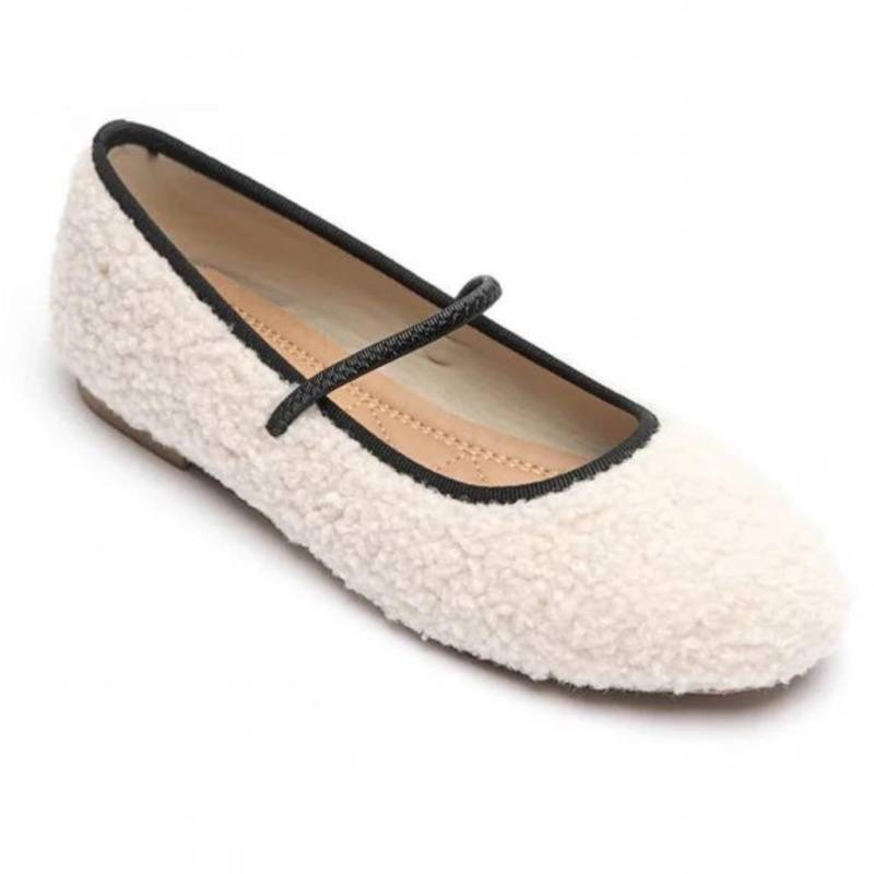 Petra Dame Ballerinasko 6666 - Beige - Shoes