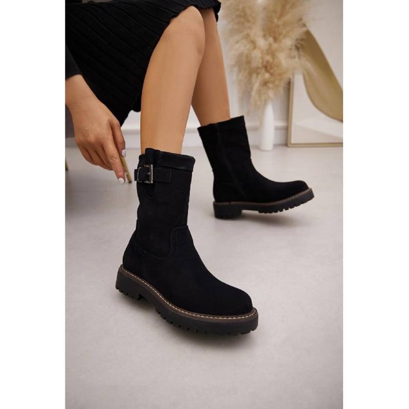 Antoinette Dame Støvler 8613 - Black - Shoes