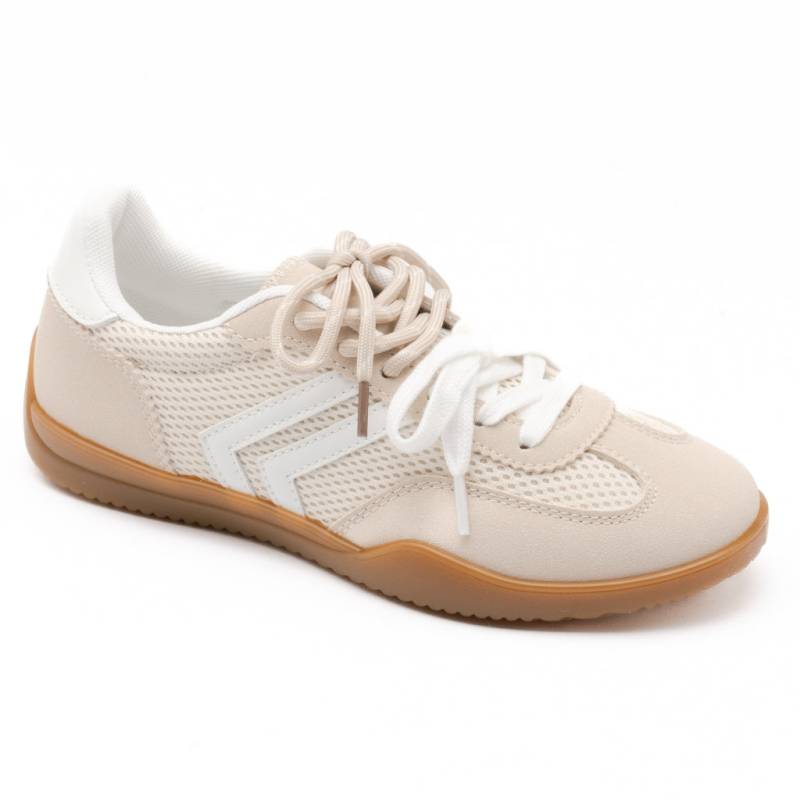 Gilberte Dame Sneakers 6503 - Beige - Shoes
