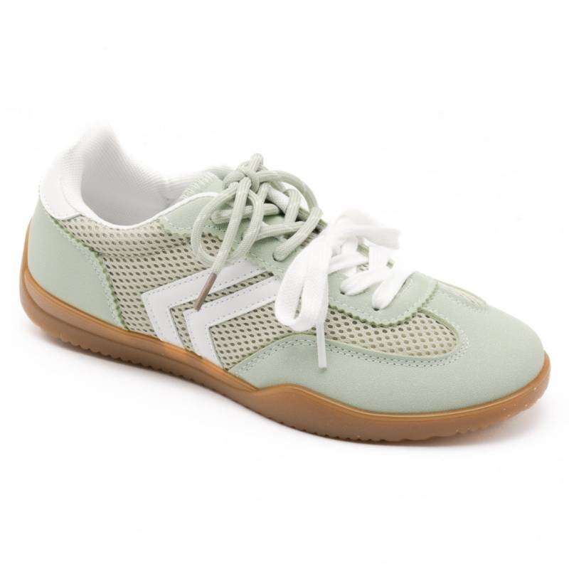 Gilberte Dame Sneakers 6503 - Green - Shoes