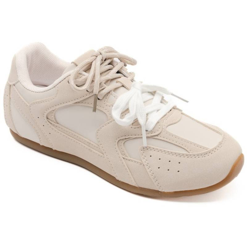 Beatrice Dame Sneakers 6506 - Beige - Shoes
