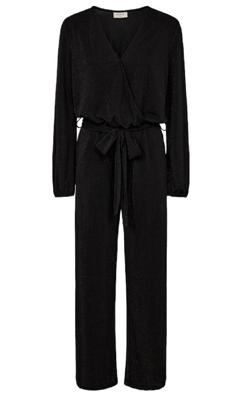 Freequent Jumpsuit - Glitto - Black W. Black