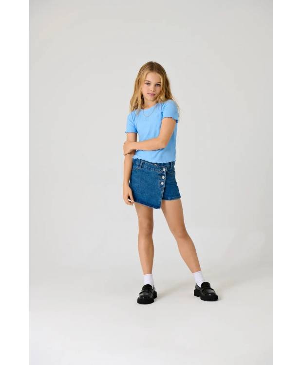 Kids Only Denim Nederdel I Blå Til Piger