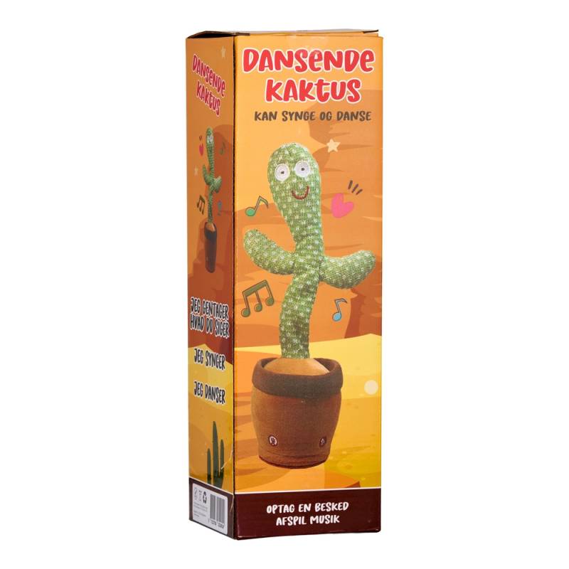 Kaktus Med Dans Og Musik - Bog & Idé