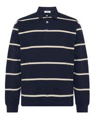 Tate Rugby Polo 4456 Gots - Sky Captain - Minimum Male