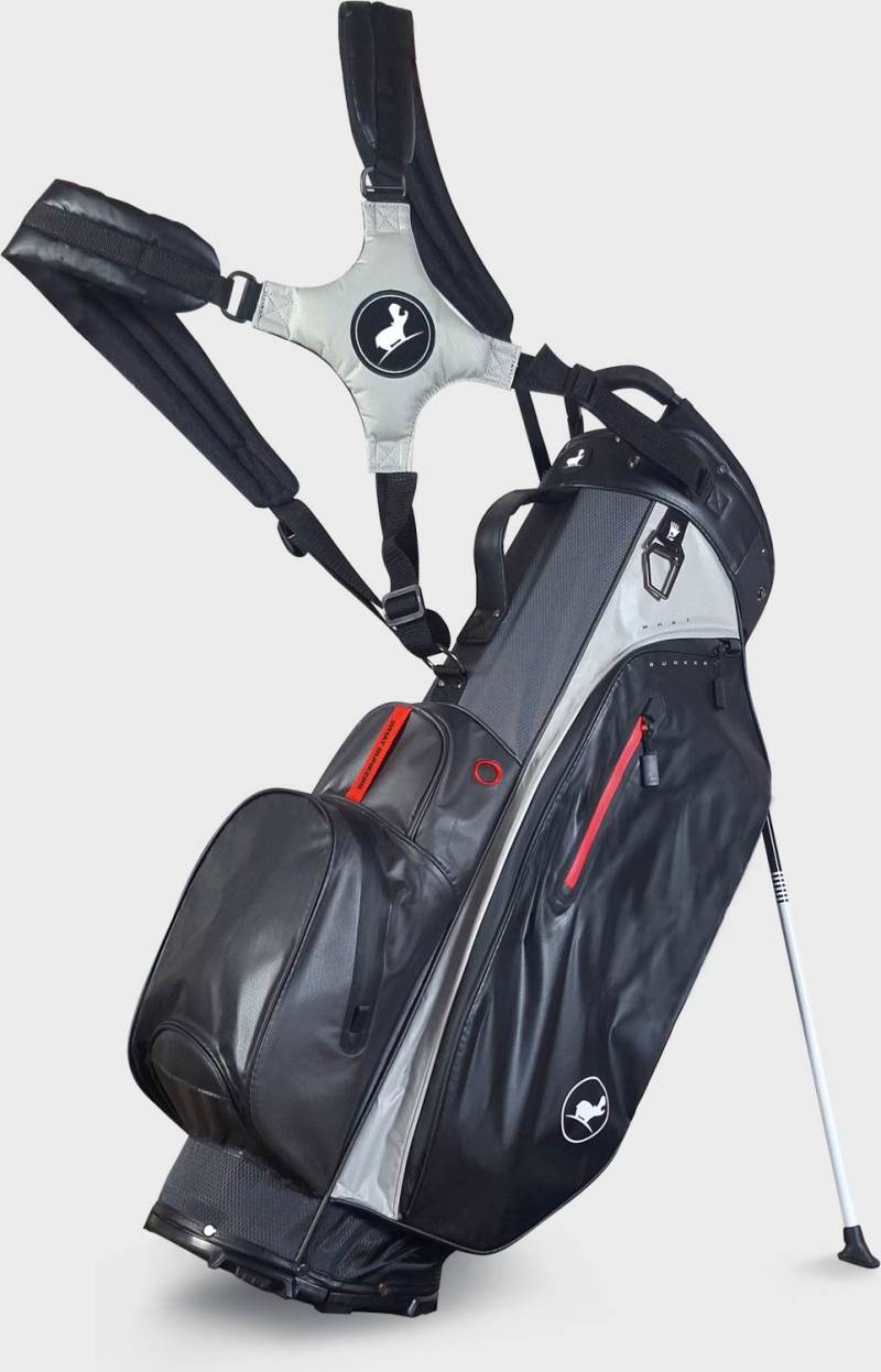 What Bunkers Kesha Hybrid 6 Vandtæt Bærebag - Black/Red/Grey