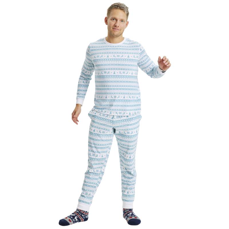 Jule Unisex Nattøjssæt - White - Xs - Nn