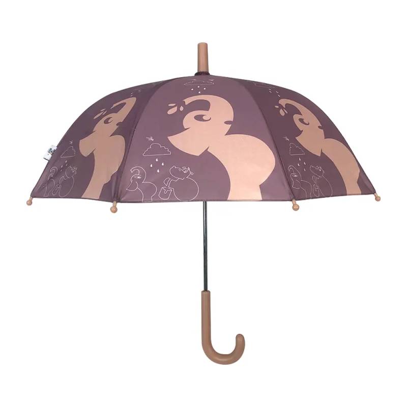 Paraply Med Elefantprint Blush Rose - Follow The Duck