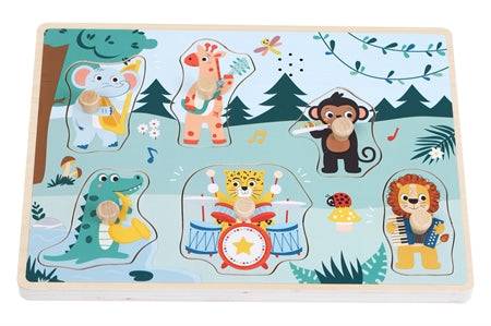 Kinder And Kids Knoppuslespil, Musik - 123unik