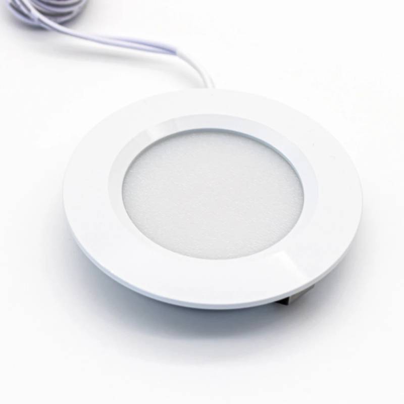 Ledlife Reco68 Møbelspot Indbygning Ra92 - Hul: ø5,5 Cm, Mål: ø6,8 Cm, Mat Hvid, 2,7w, 12v Dc - Dæmpbar : Dæmpbar, Kulør : Neutral