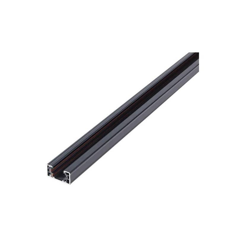 Ledlife 1,5 Meter Skinne Til Skinnespots - Sort, 1-Faset, 1f3w, Komplet Med Tilslutning Og Endeprop - Farve : Sort