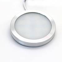 Ledlife Sono60 Møbelspot Ra92 - Påbygning, Skabsbelysning, Mål: ø6 Cm, Børstet Stål, 12v Dc - Dæmpbar : Dæmpbar, Kulør : Varm