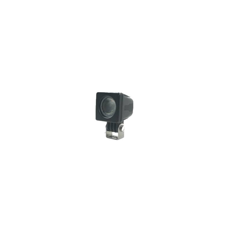 10w Led Arbejdslampe - Bil, Lastbil, Traktor, Trailer, Udrykningskøretøjer, Kold Hvid, 12v / 24v