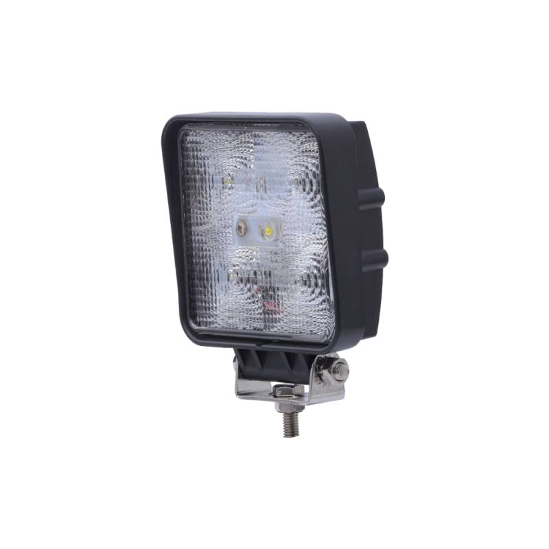 15w Led Arbejdslampe - Bil, Lastbil, Traktor, Trailer, Udrykningskøretøjer, Kold Hvid, 12v / 24v