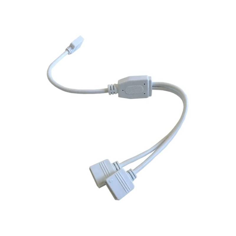 Rgb+ww Kabel 2-Vejs Splitter, 12/24v, Til Led-Belysning, 60cm, Hvid - Vrige