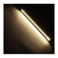 0,5 Meter Vandtæt Aluprofil - 24v, 8w Led, Ip65, Med Stik - Kulør : Varm - Ledlife