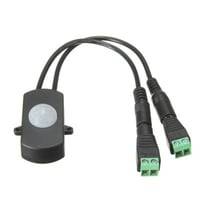 Pir Sensor Til Led Strip - 12v (60w), 24v (120w), Med Skrueterminaler - Vrige