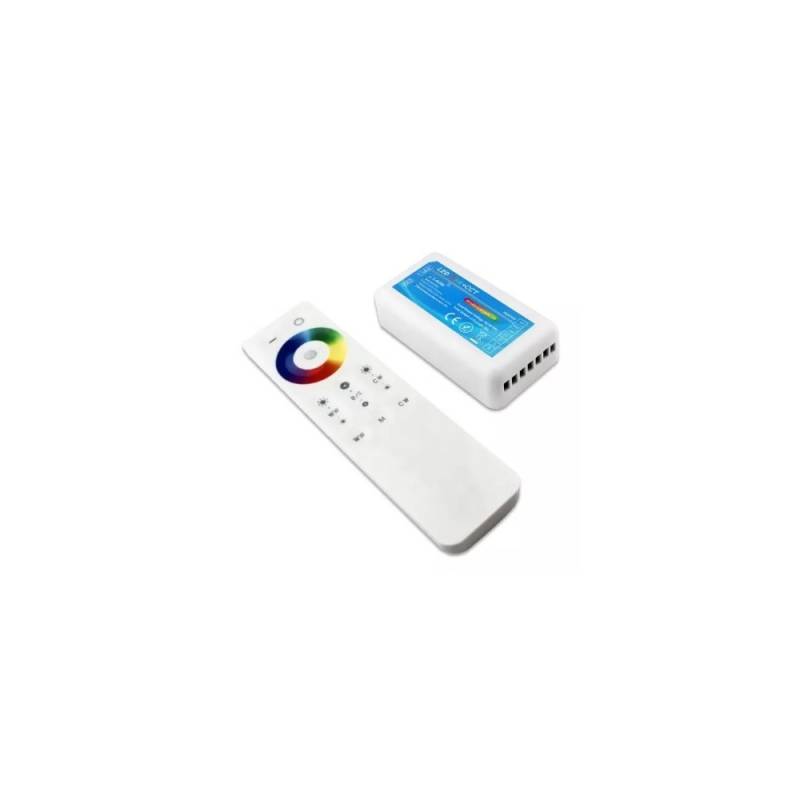 Rgb+cct Controller Med Fjernbetjening - Passer Kun Til Rgb+cct Strip, Rf Trådløs, 12v (240w), 24v (480w)
