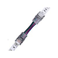 Samler Med Ledning Til Led Strip, 10mm, Rgb, Ip20, 5v-24v - Vrige