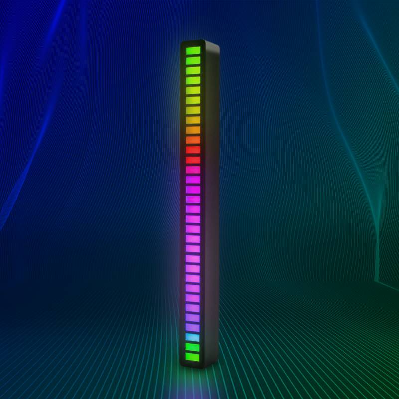 Rgbic Music Sync Desk Light - 18cm, Indb. Batteri, Bluetooth