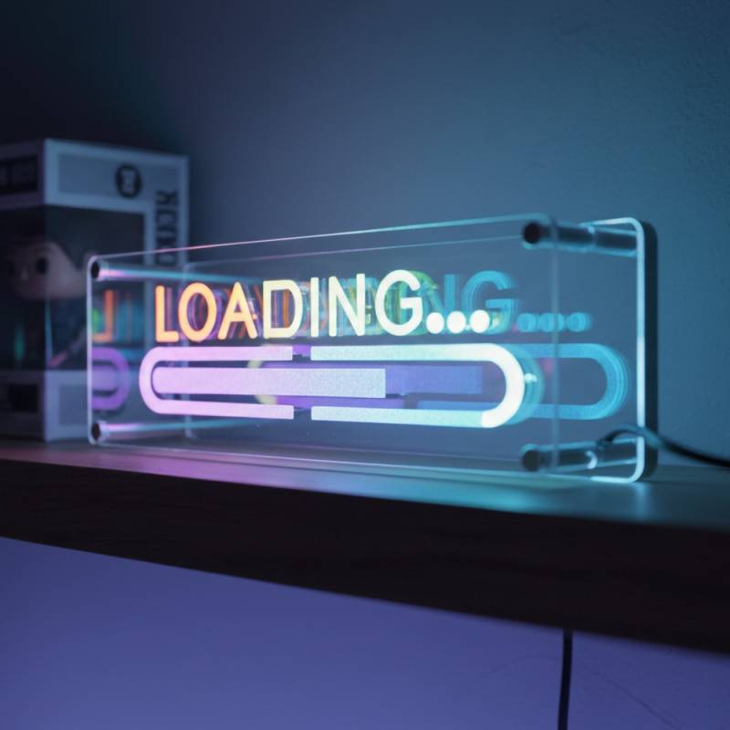 Loading Neon Skilt, Led Lys - Rgbic, Bluetooth