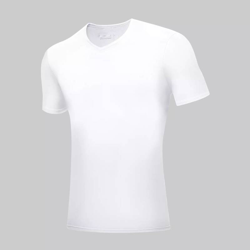 1-Pak Bambus T-Shirts V-Hals - Xxxl