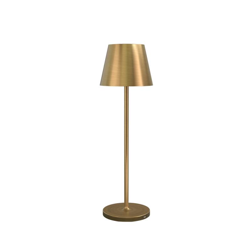 Calida Opladelig Bordlampe - Udendørs, 2700k, Ra97, Dæmpbar, Messing