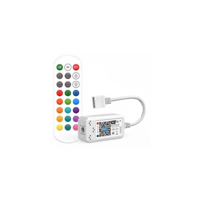 Smart Home Rgb Controller - Virker Med Google Home, Alexa Og Smartphones, 12v (144w), 24v (288w)