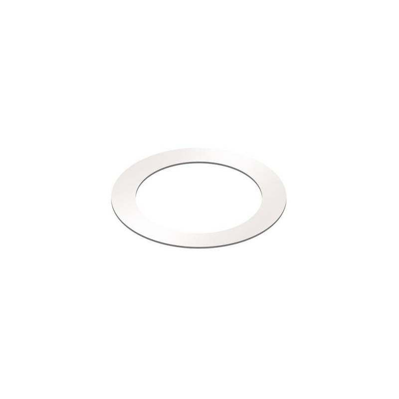 Hvid Forstørrelsesring - Hul: ø16 Cm, Mål: 21 Cm, Passer Til V-Tac 12w Led Indbygningspanel - Ledlife