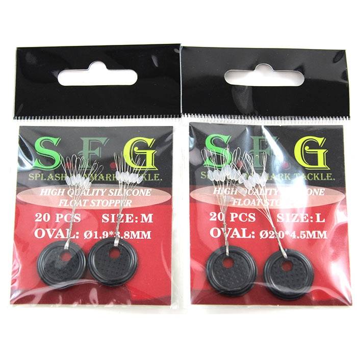 Sfg Silikone Flådstopper Oval, 20 Stk.-S - Andet Tilbehør
