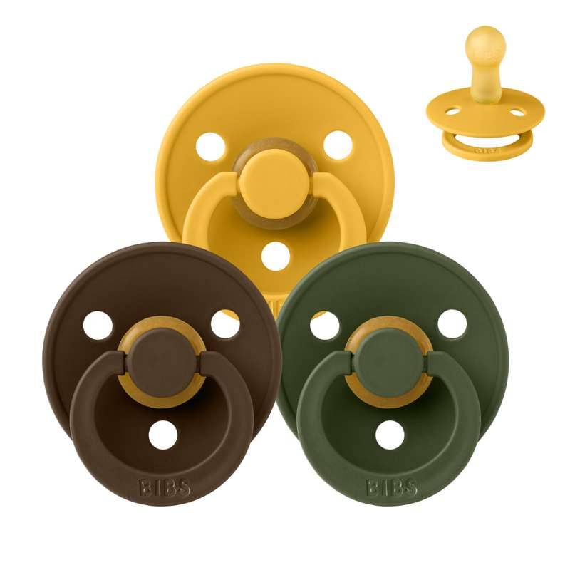 Bibs Rund Colour Sut - Sampak - 3 Stk. - Str. 2 - Autumn Bliss