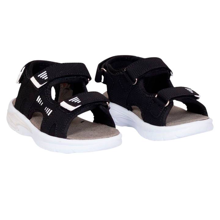 Børne Sandaler - Black/White - 25 - Nn