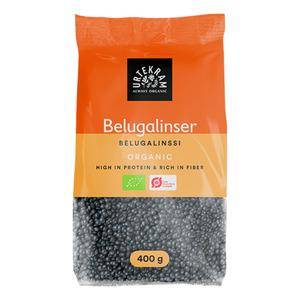 Urtekram Beluga Linser1 ø - 400 G - Urtekram Food