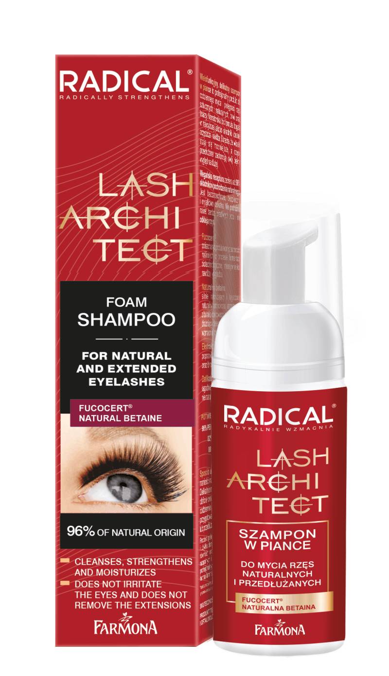 Radical Lash Architect Foam Shampoo 50 Ml