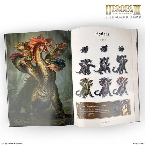 Heroes Of Might & Magic Iii: The Board Game - Art Book (hardcover) - !andet