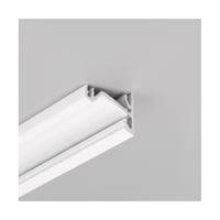 1m Aluprofil Corner14 Ee7f/Ty - Hvid Lakeret, Hjørne, Led Skinne - Topmet
