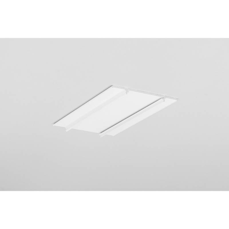 2m Monteringsprofil Walle12 - Hvid Lakeret - Topmet