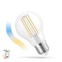 5w Smart Home Led Pære - Tuya/Smart Life, Virker Med Google Home, Alexa Og Smartphones, A60, E27 - Dæmpbar : Via Smart Home, Kulør : Cct (varm Til Kold Hvid) - Spectrum