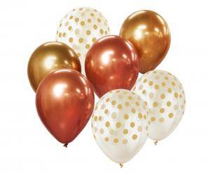 Ballonbuket Guld Kobber 7 Stk - Godan