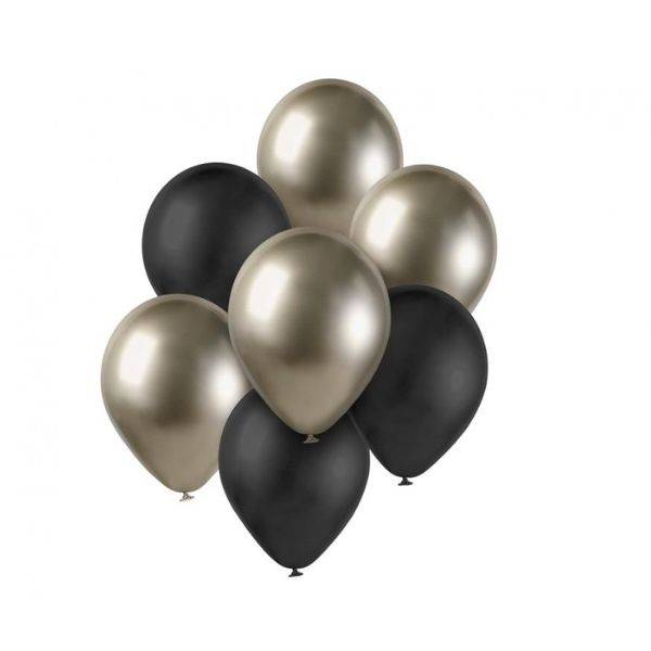 Ballonbuket B&c Prosecco-Sort 7 Stk. - Godan