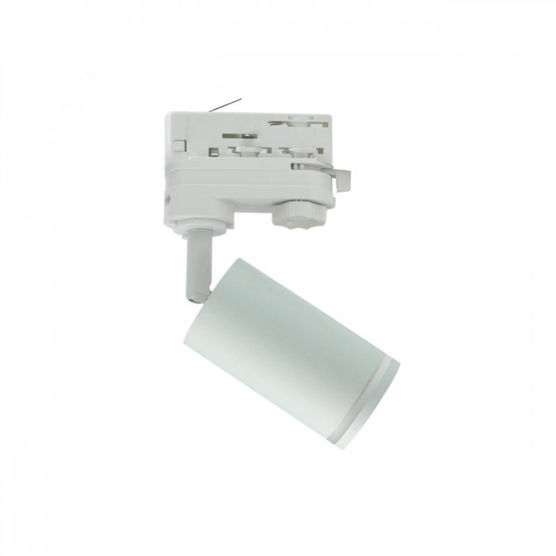 Madara Mini Ring Ii Gu10 - Nedhængt For 3-Faset Skinne, Uden Lyskilde, Gu10, 250v, Ip20, 55x100x185mm, Hvid - Spectrum